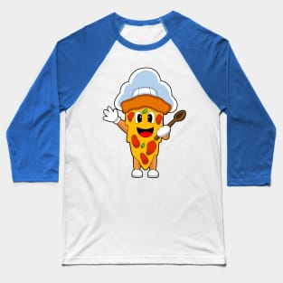 Pizza Chef Cooking spoon Baseball T-Shirt